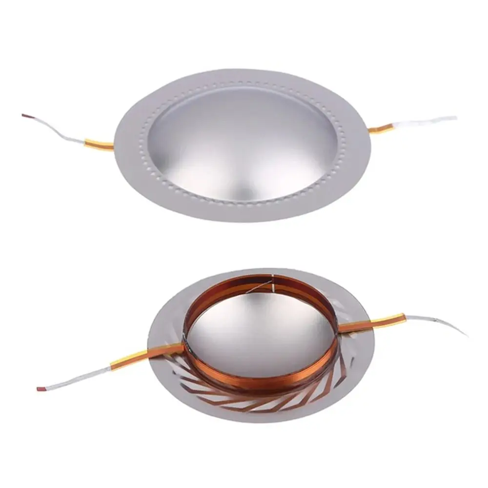 1Pcs 34.4mm 44.4mm 51.5mm 72.2mm 74.5mm Tweeter Voice Coil Membrane Hore Diaphragm Structure Titanium Film Diaphragm