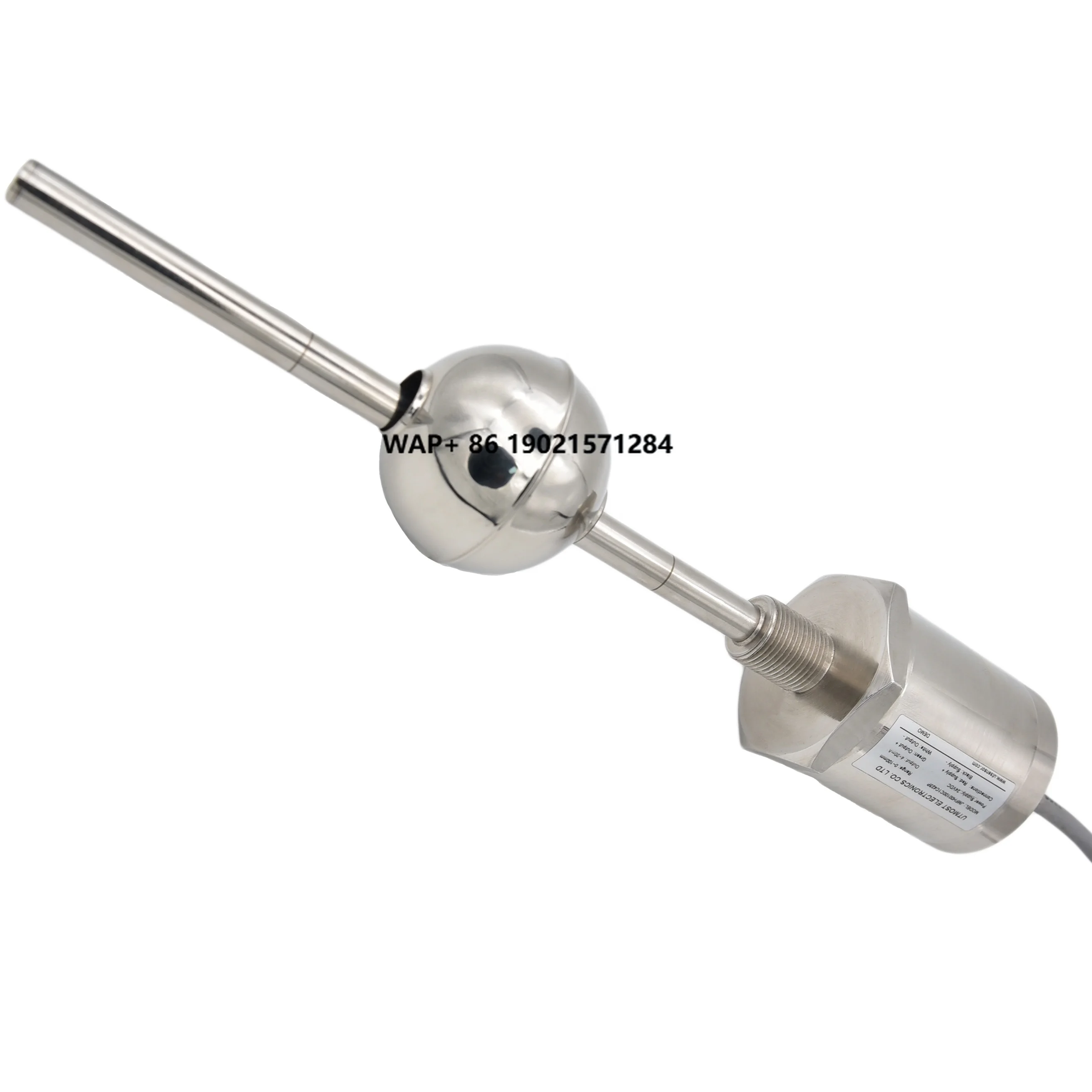 Petrol station level monitoring 0-5V 4-20mA magnetostrictive floats type fuel level meter sensor