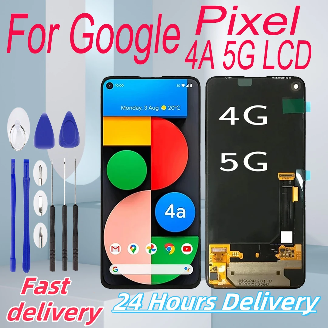 AMOLED For Google Pixel 4 4A4G 4A5G LCD Display Screen Touch 5.81\