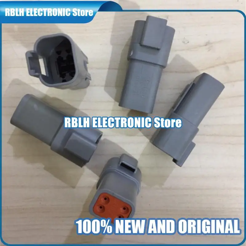 

5 шт./лот, новый и оригинальный разъем DT04-4P