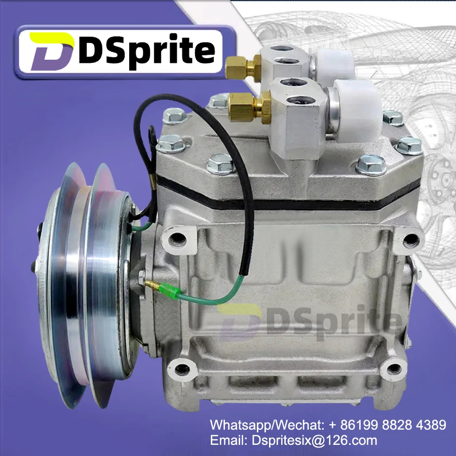 AC compressor R404A CR2211L-A  ME121066 for Mitsubishi Fuso Canter Refrigerator Froze R2211L ACA         n Frozing Truck Bus 24V