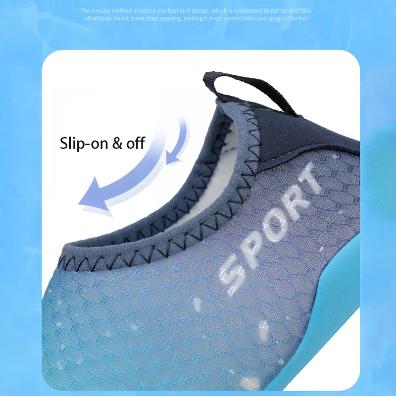 EOCENE – chaussures d'eau légères à séchage rapide pour hommes et femmes, baskets d'eau pieds nus pour la natation, la plage, la pataugeoire, le Fitness, les Sports de plein air