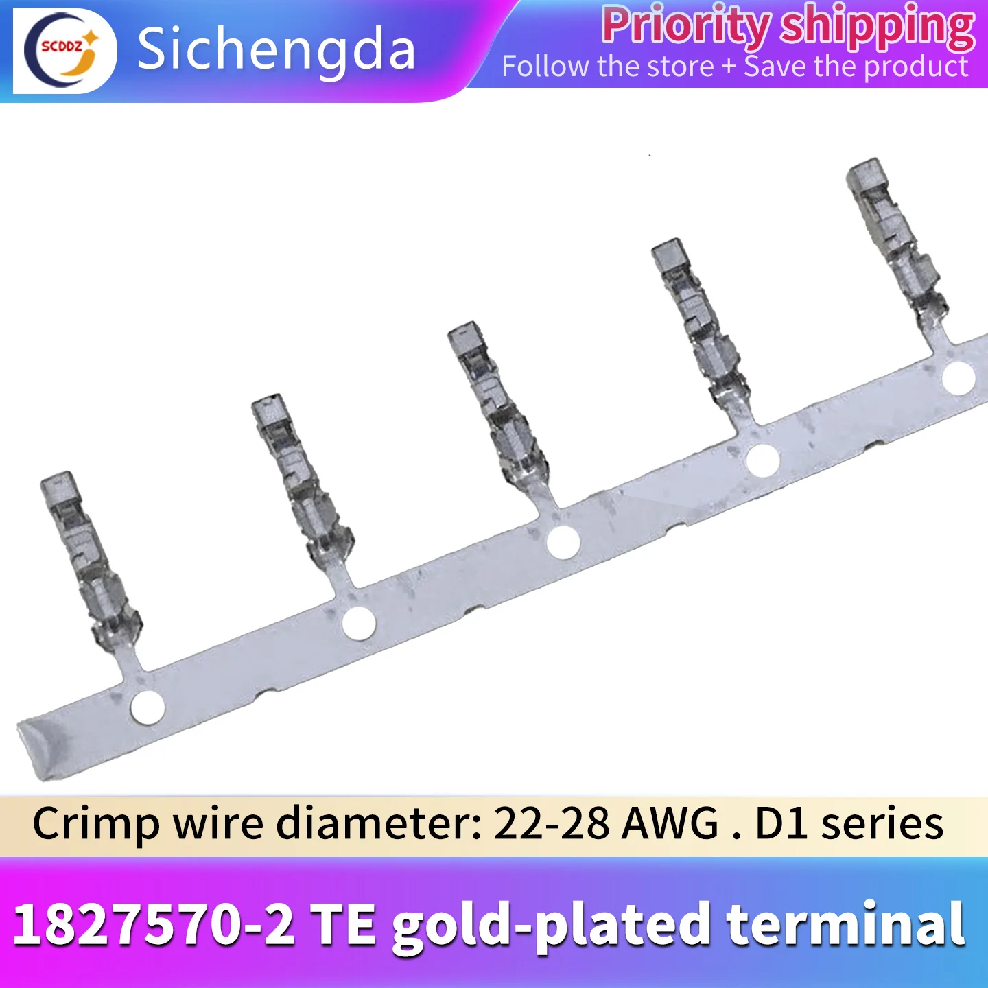 100-pecas-1827570-2-18275702-conector-original-te-amp-com-fio-de-calibre-22-28awg-terminal-banhado-a-ouro-serie-d1