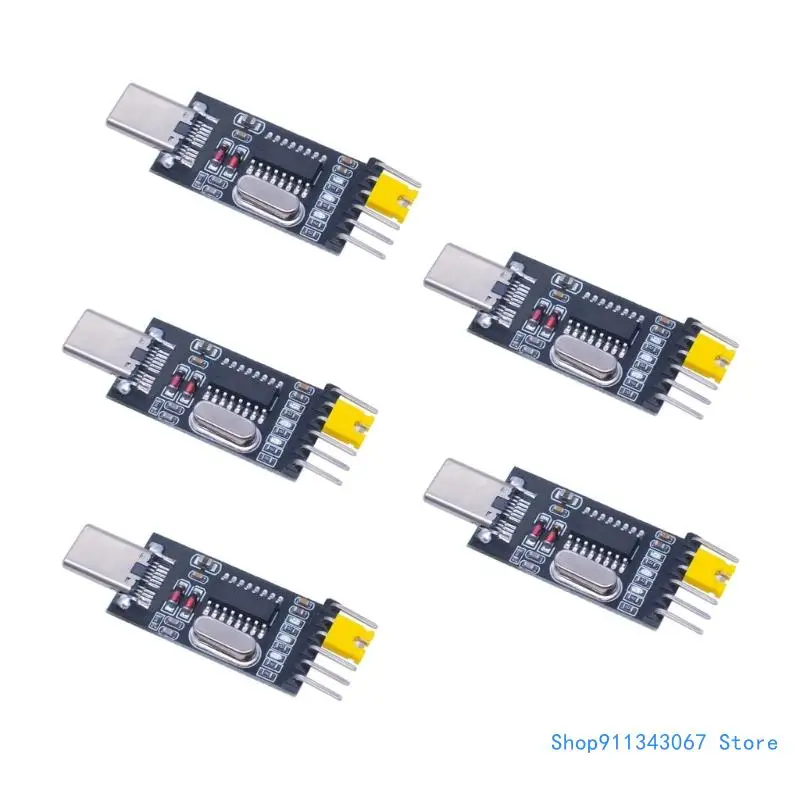 5Pcs USB to Serial Converters UART CH340G Adapter Module 3.3V 5V Output Drop shipping