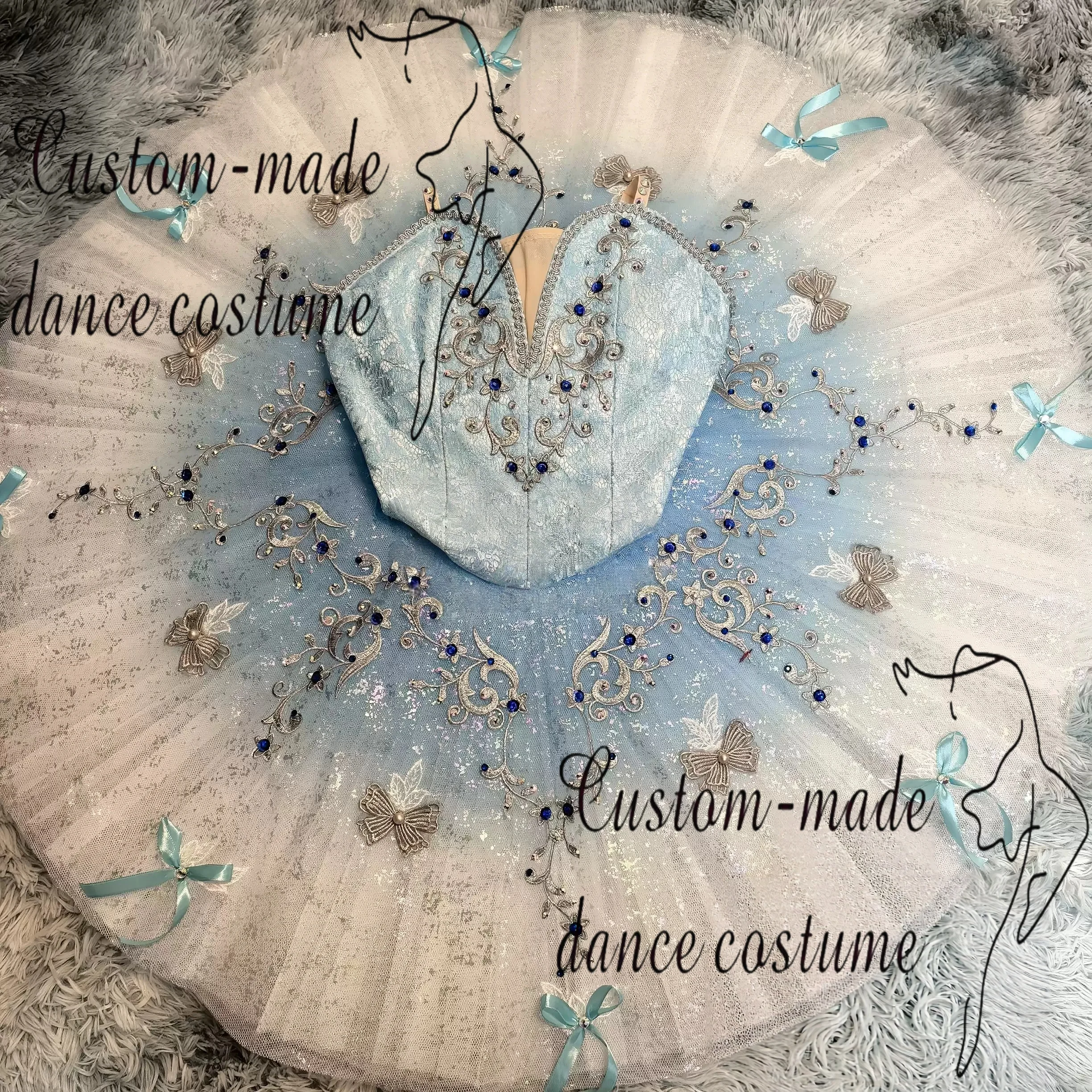 Bluebird Variations Ballet Performance Costume Customization