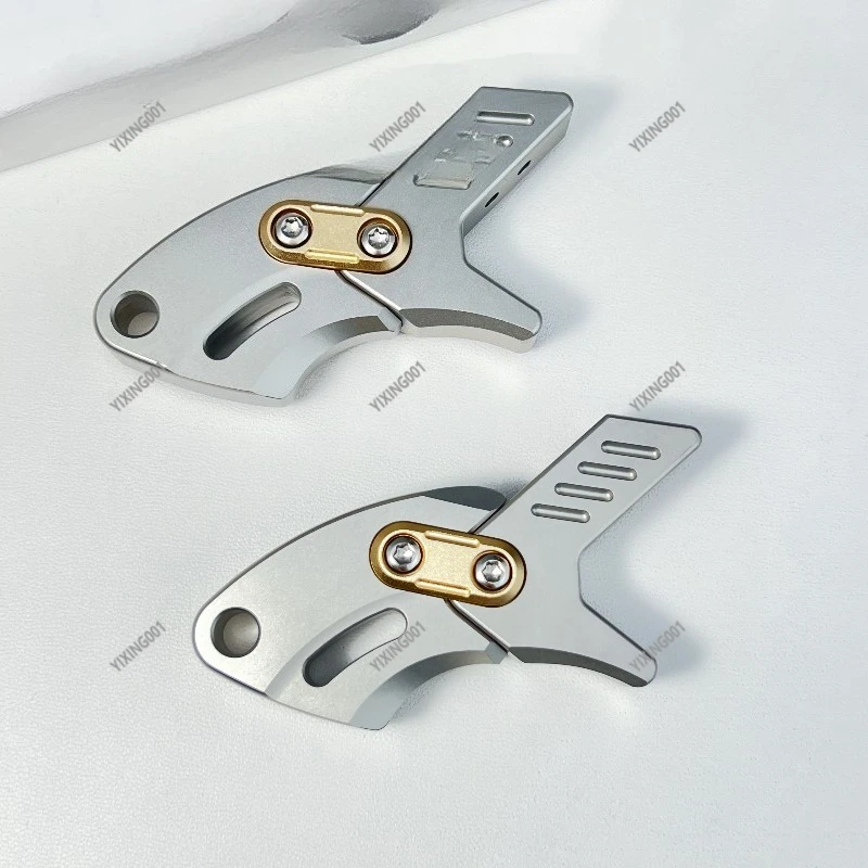 Aurora Tailstock Accessory Fingertip Gyro - Tuning Fork Card Pusher Composite Stress Relief