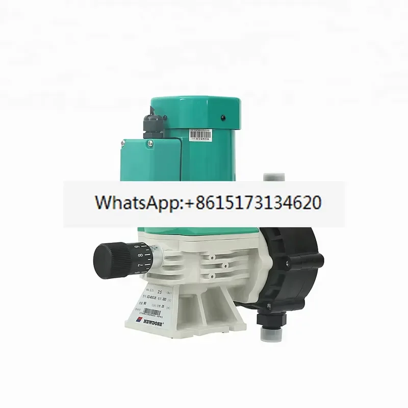 This durable manual chemical dosing pump is designed for precise detergent feeding. Operating at 380V with an adjustable flow