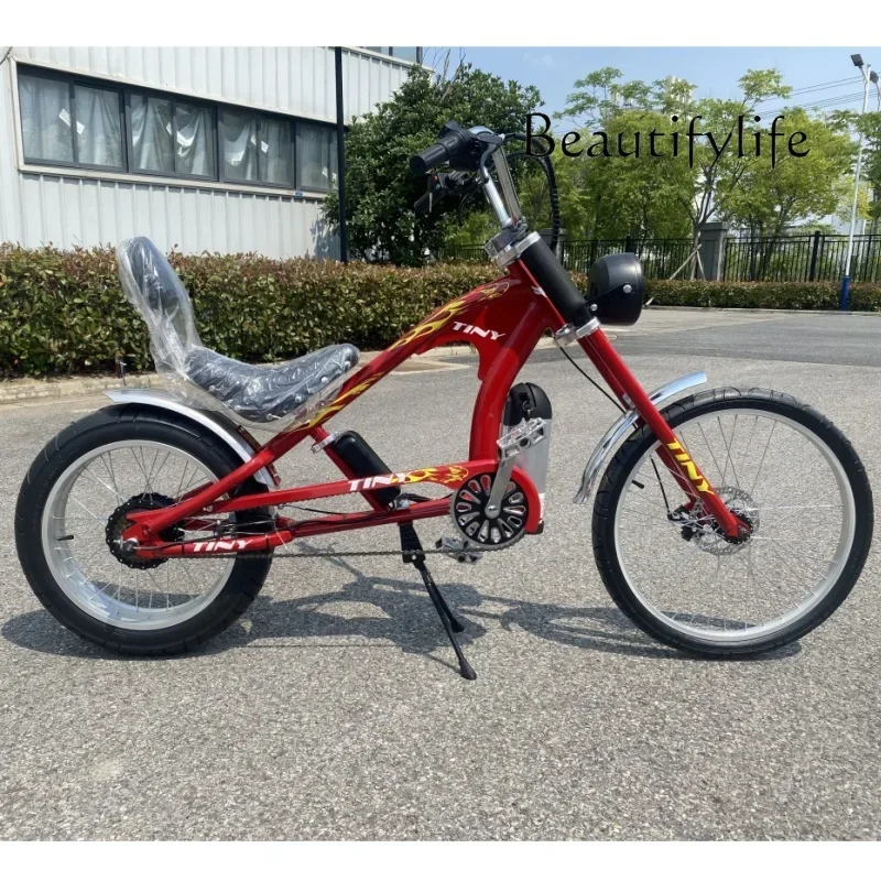 X40 Domineering New Car, High Carbon Steel Casual And Comfortable Wagon, Lithium Battery Brushless Motor Moped