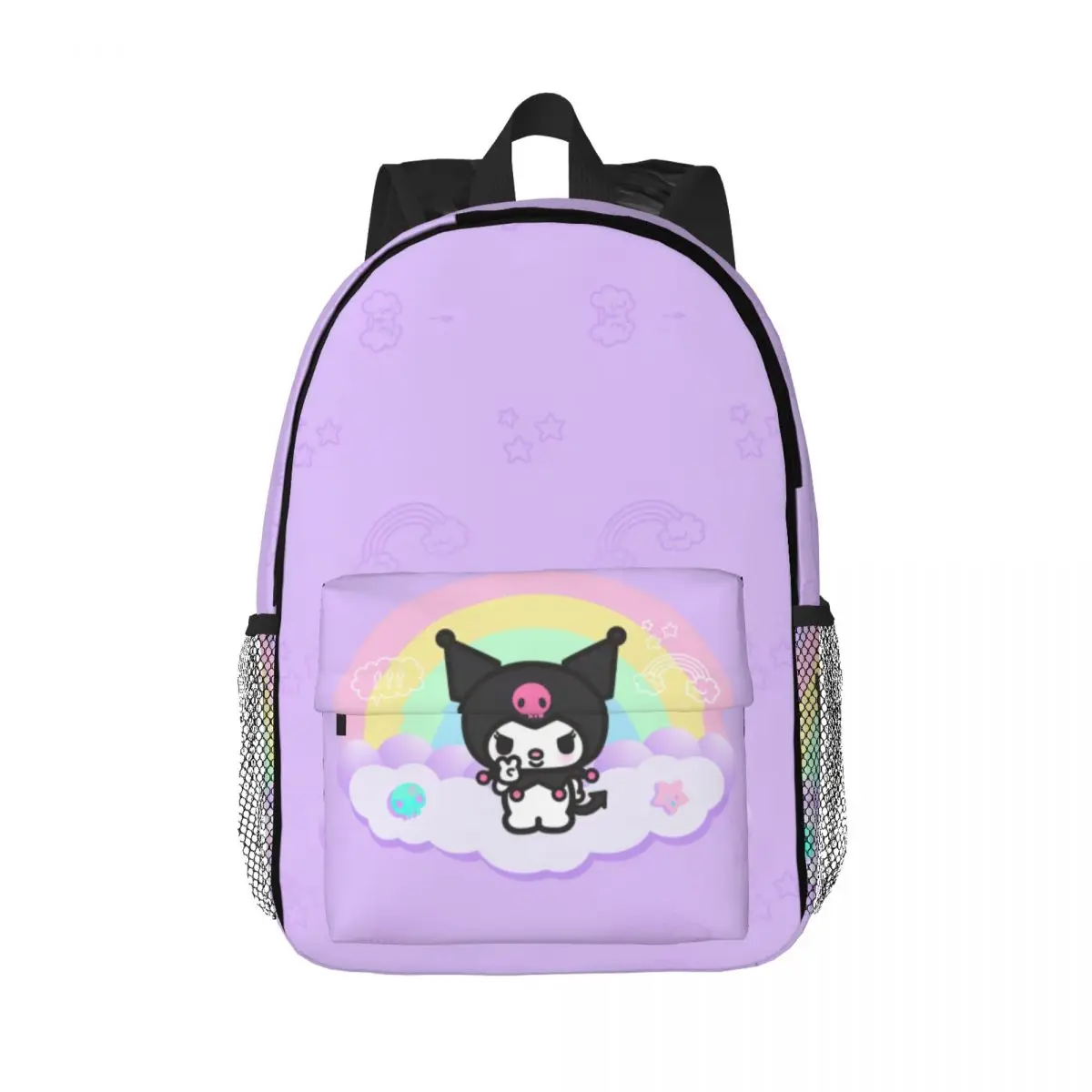 Sanrio Hello Kitty Bedrukt Lichtgewicht Casual Schooltas Voor School, Buiten, Winkelen, Kantoor 15Inch