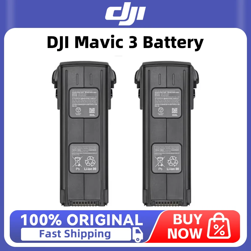 Batería Inteligente 5000 MAh Para DJI Mavic 3, Pro, Classic, Cine Y Enterprise – Hasta 46 Min De Vuelo