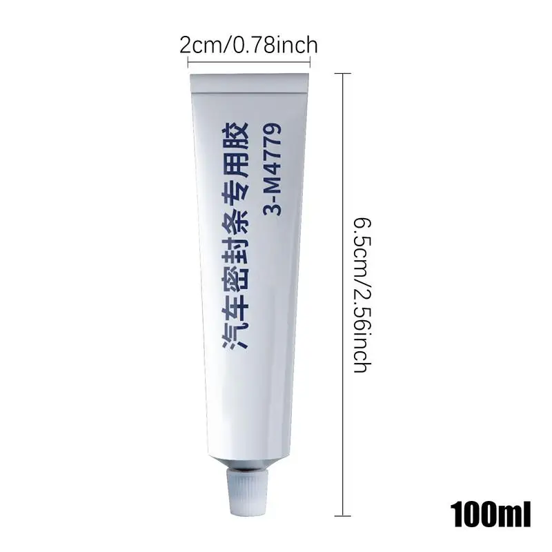 Sealing Strip Glue 100ml Strong Adhesive Repair Adhesive Collision Avoidance Seal Strip Glue For Car Truck Doors And Home