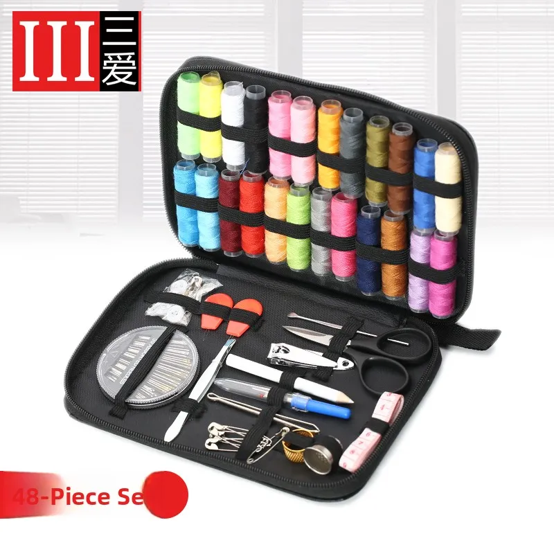 

Portable Sewing Kit Home Travel Essential Needle And Thread Tool Set for Women Students Clothing Repair Handy Needlework