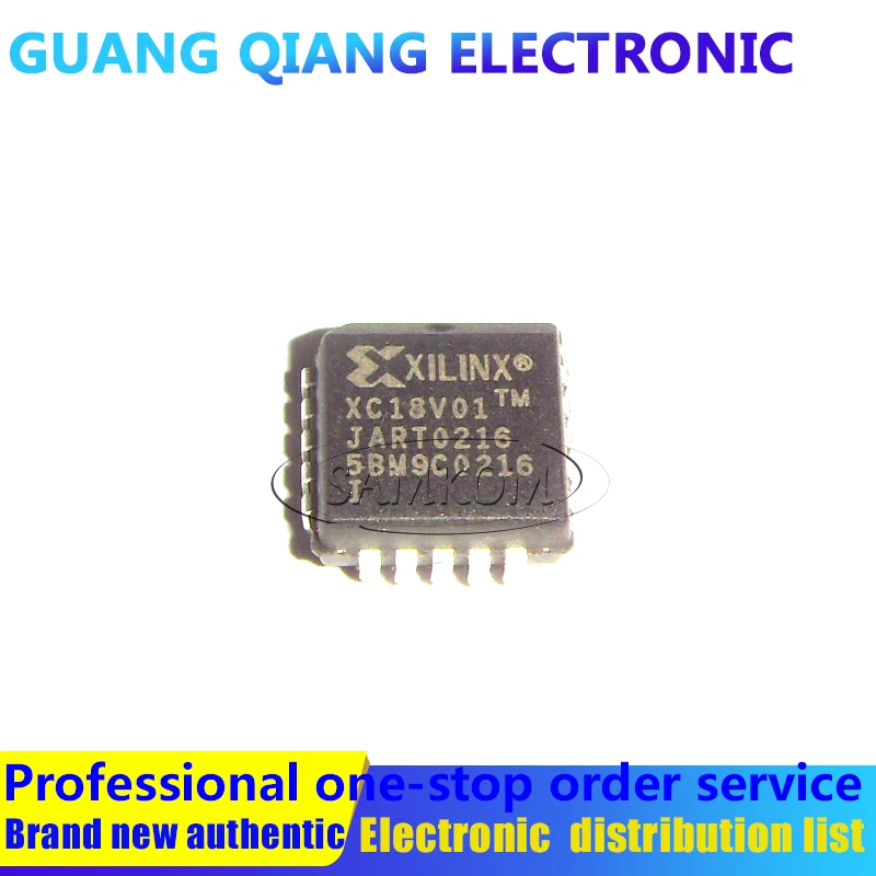

1PCS XC18V01PC20I IC PROM SER I-TEMP 3.3V 20-PLCC