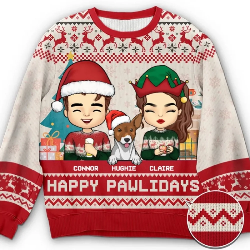 Funny Ugly Christmas 3D Print Cat Sweater Men Women Sweaters Jumpers Tops Holiday Party Pullover Hoodie Sweatshirt Large Size