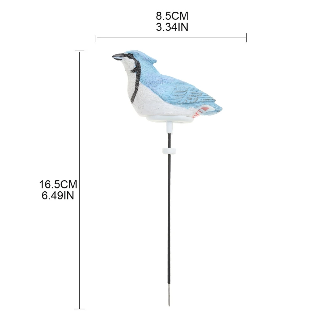 Bonsai Soil Moisture Meter with Chirping Bird Hygrometer Sensor Plant Watering Alarm Water Tester Planter Water Remind  Dropship