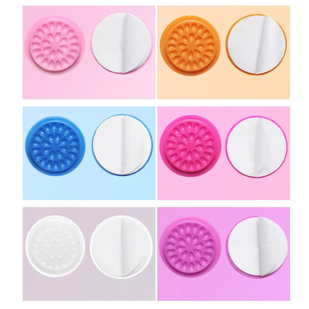 

20pcs Eyelash Tray Spa Tools Plate Extension Holder False Lashes Grafting Hand Professional Use Premium Material Lightweight