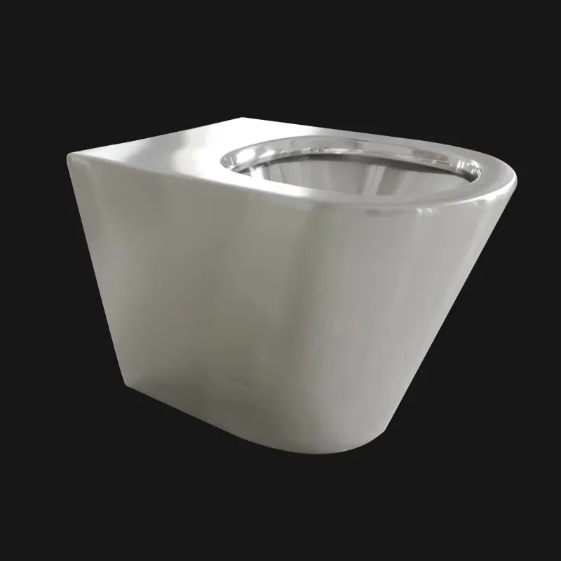 Foshan Professional Factory OEM ODM Prison 304 316 Stainless Steel Water Closet Toilet Bowl With Silicone Sleeve