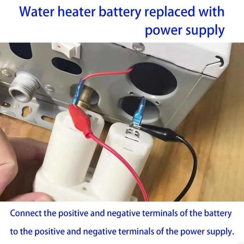 T5EA 3V AA LR6 Loại bỏ pin Thay thế 2PCS 1.5V AA LR6 Pin 100-240V Bộ điều hợp nguồn điện cho bộ điều chỉnh nhiệt LED LED