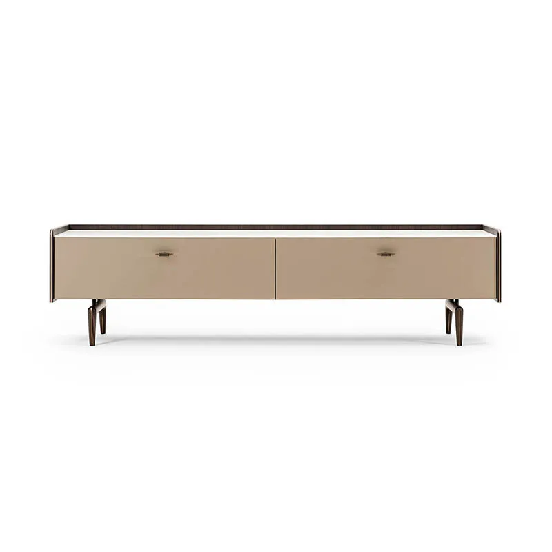 

Living room modern light luxury wall TV cabinet
