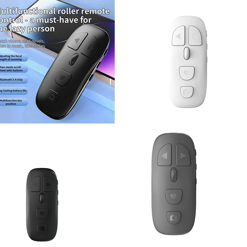 

Cell Phone Finger Ring Bluetooth-Compatible Remote Control,Selfie Video Remote Controller, Automatic Page Turner