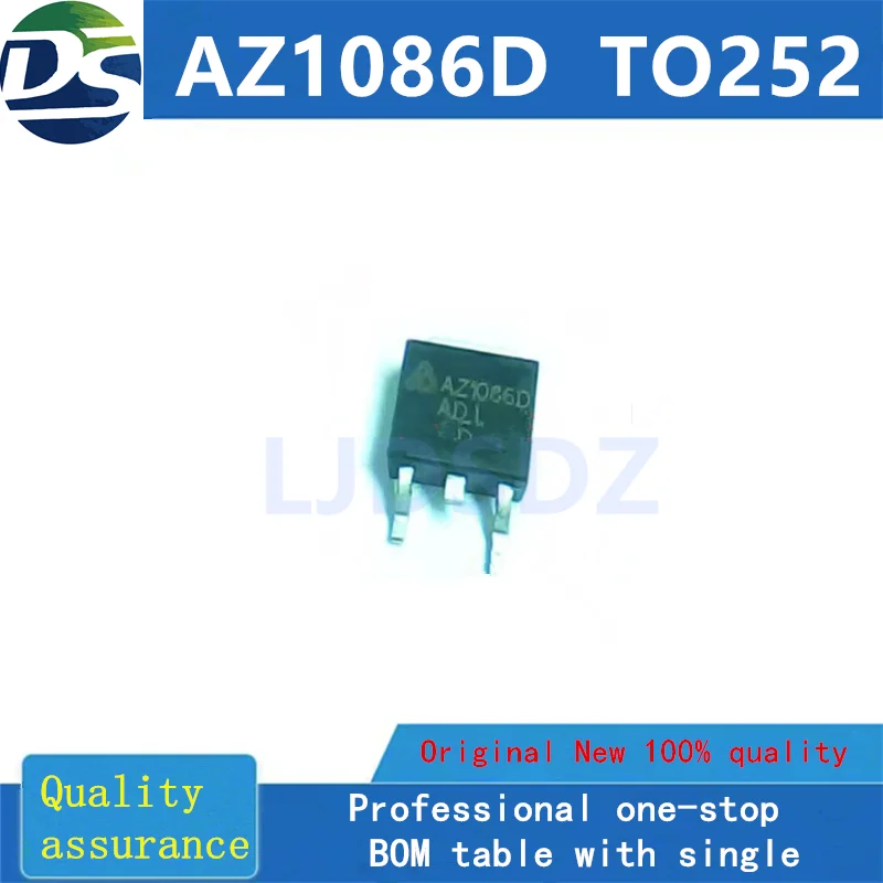 5 PÇS/LOTE   AZ1086D  TO252   NEW  IN  STOCK