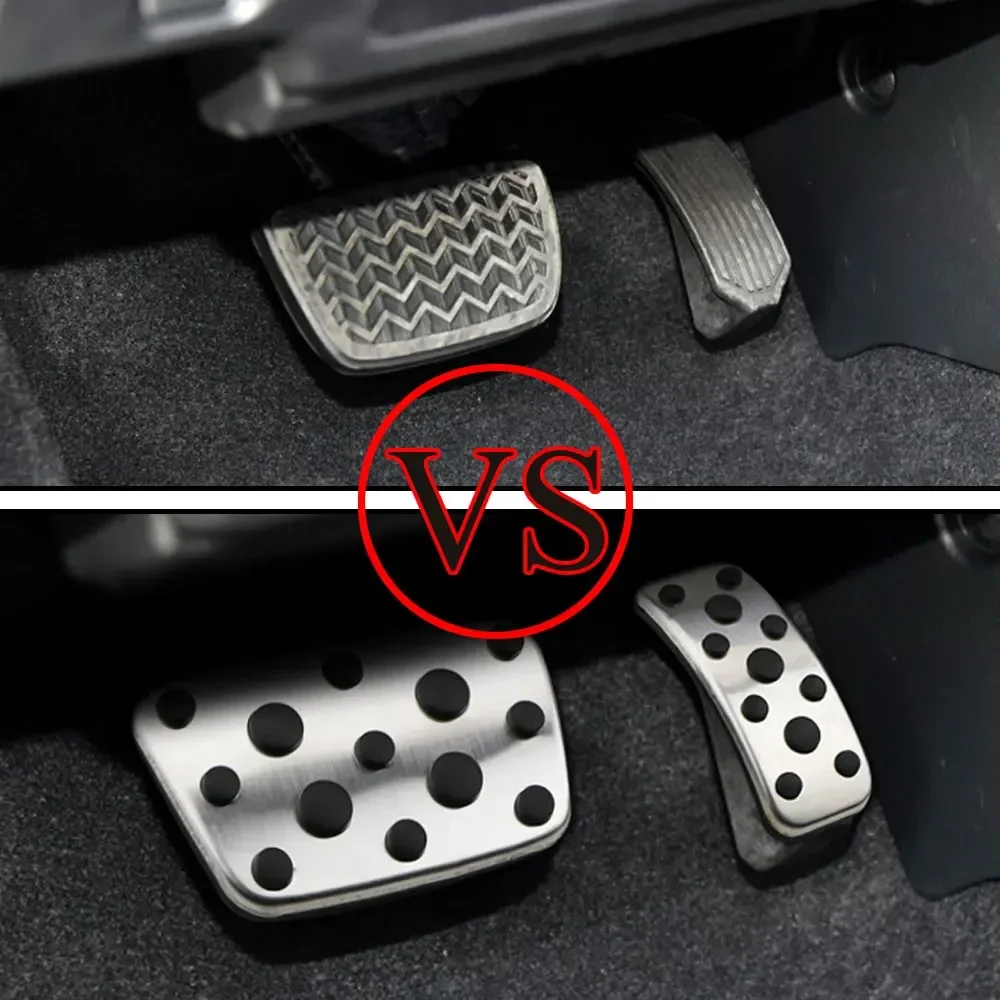 Car Pedals Gas Brake Rest Pedal Pad Cover for Toyota Camry Highlander Land Cruiser Fortuner for Lexus ES RX IS LS LX CT200H AT
