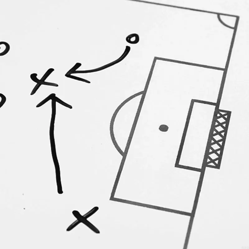 Multiple Sport Strategy Board Wall Mounted Aluminum For Football Basketball Coaching And Training 69HD
