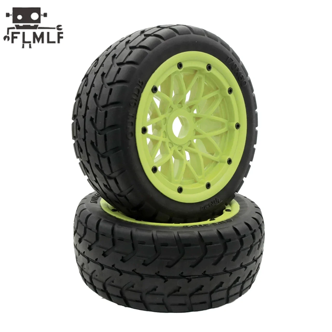 Pneumatico anteriore o posteriore o mozzo ruota in nylon o anello Beadlock 2 pezzi per 1/5 Hpi Rovan Kingmotor Rofun Baja 5B SS