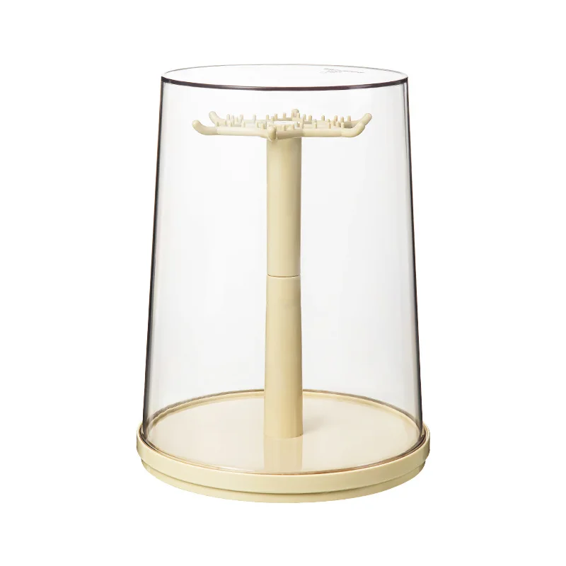 

Blind box storage display stand Transparent rotating plush toy Suitable for Labu figure storage box POP MART display box