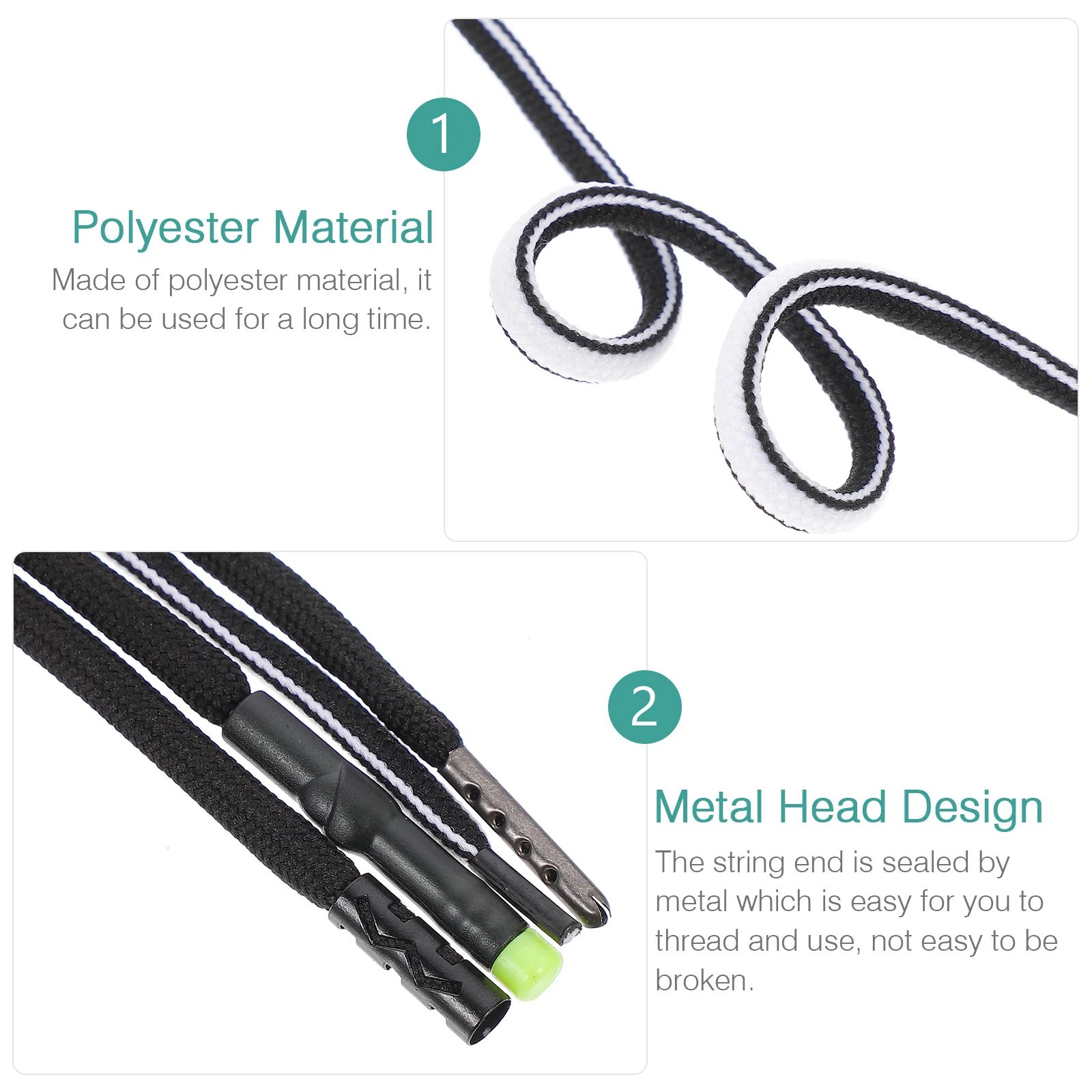 

12pcs Drawstring For Pants Replacement Cotton Rope Hoodie String Pant Waist Tightener Hoodies Drawstrings Rope Laces