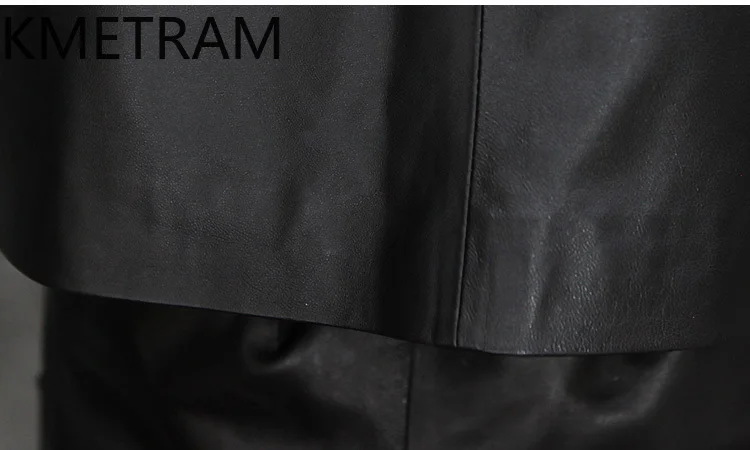 100% 천연 양피 자켓 여성 패션 블랙 짧은 정품 가죽 자켓 풀오버 코트 가을 옷 2025 여성 дубленка