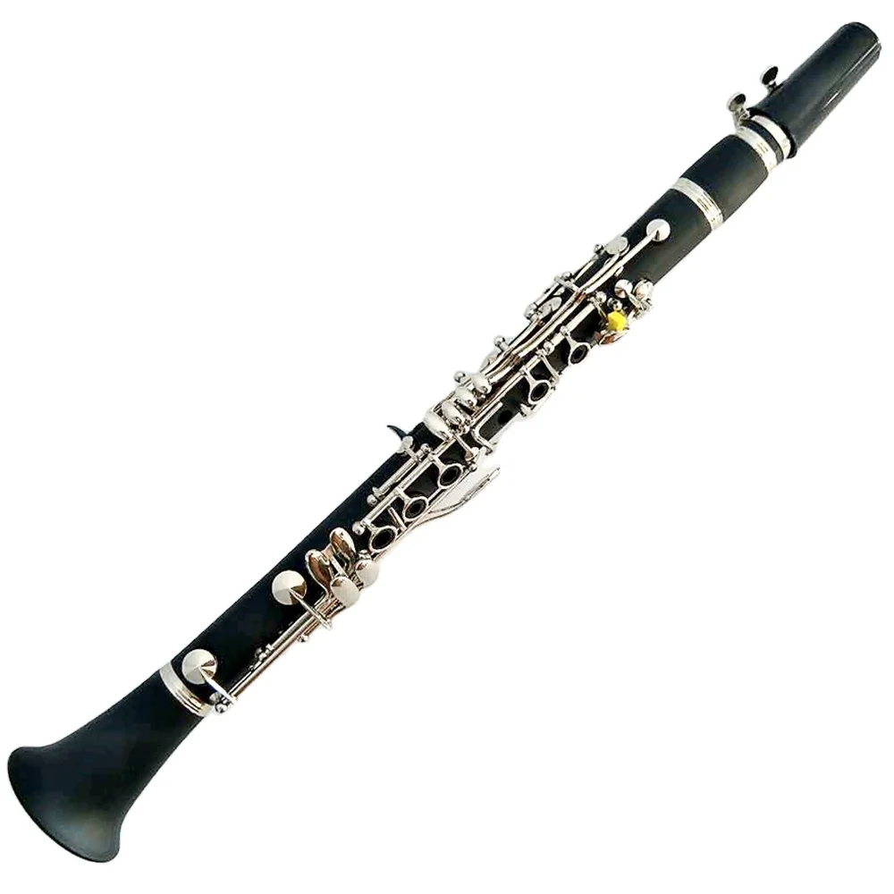 

cheap Nickel plated Eb Bakelite clarinet 17 key suitable for beginners