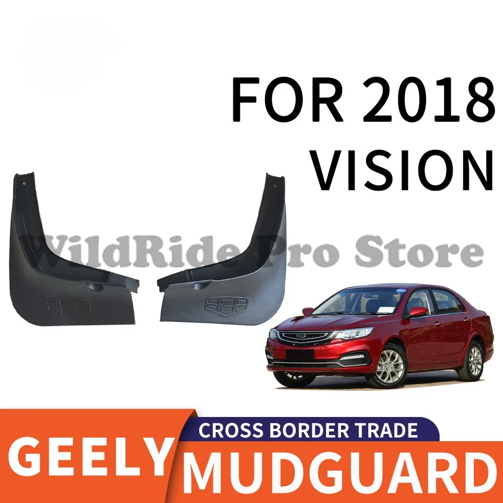 

Mud Flaps for 2018 Geely Vision, Set of 4, Universal Fit Splash Guards - Durable Protection