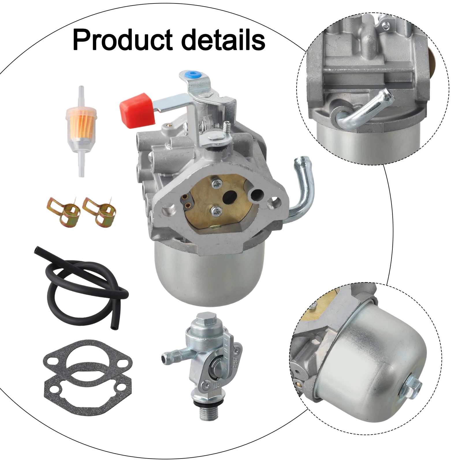 Fuel Efficiency Carburetor 030244 Carburetor Integrated Fuel Management Longer Run Time Carburetor For Lawn Mower
