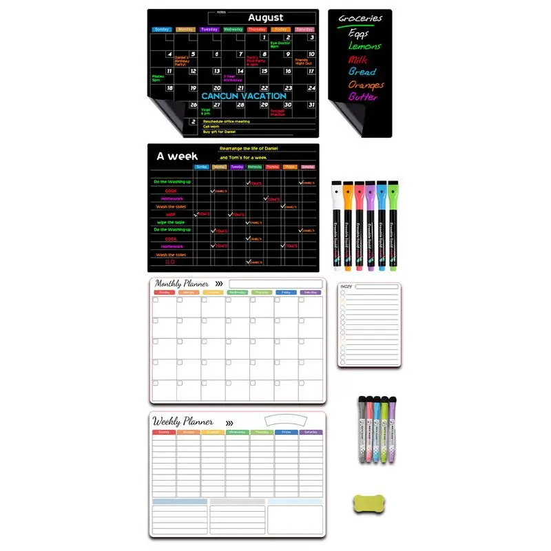 Refrigerator Planners Clear Monthly Planner For Refrigerator Clear Monthly Planner For Refrigerator Magnet Family Planning