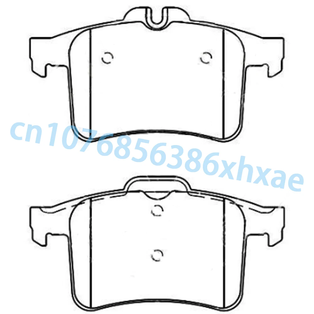 Rear Brake Pad Set For Jaguar XF X250 XJL X351 2009-2019 XKR XKR-S X150 2006-2014 D1449 C2D3792 Spare Part Accessories view 6
