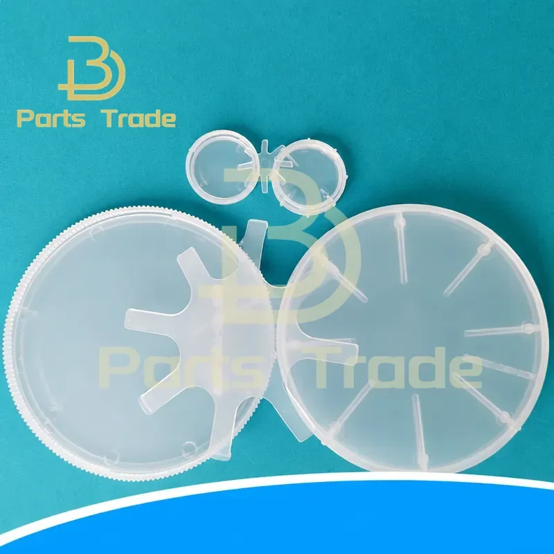 10PCS 1 2 3 4 6 Inch Silicon Wafer Box Sample Protection Storage Container for Semiconductor Substrate Holder Case