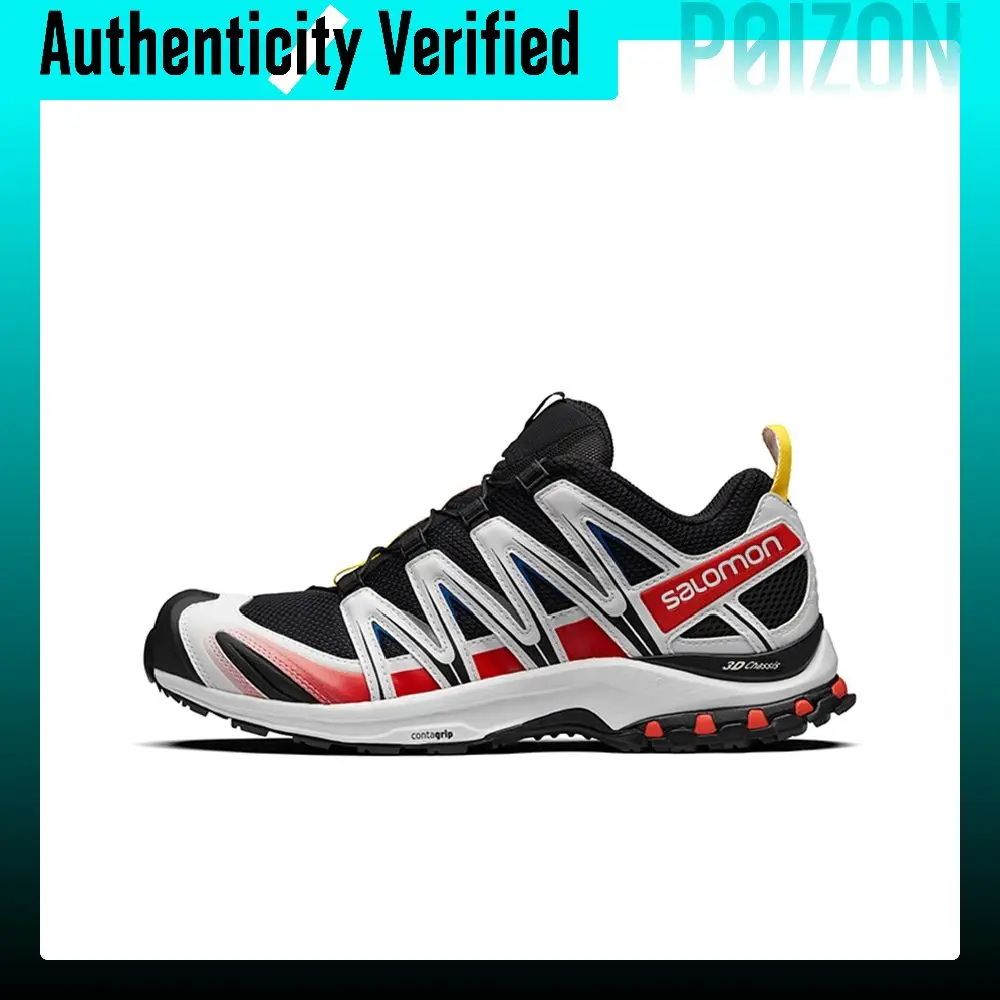 SALOMON XA PRO 3D Fabric Cushioning Slip Resistant Abrasion Resistant Low top Running Shoes Unisex L41343000