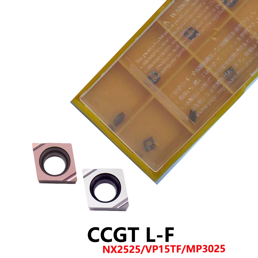 

Оригинальный CCGT CCGT03S102 CCGT03S102L CCGT03S104L CCGT04T002L CCGT04T004L F NX2525 VP15TF MP3025 Твердосплавные вставки Держатель инструментов с ЧПУ