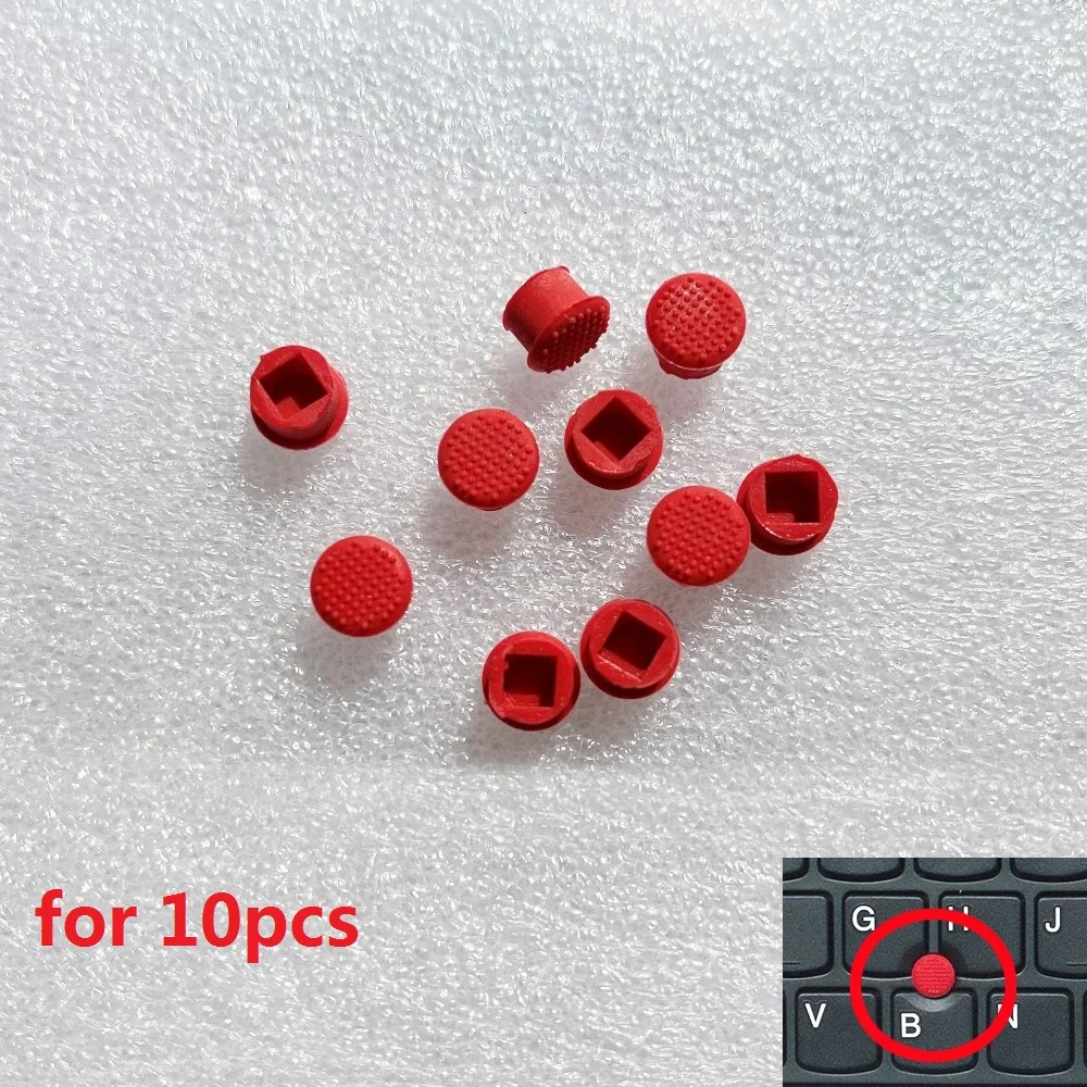 10pcs Laptop Red Nipple Rubber Mouse Pointer TrackPoint Cap for Lenovo ThinkPad T410 T420 T430 T510 T520 R400 T440p T540 E540...