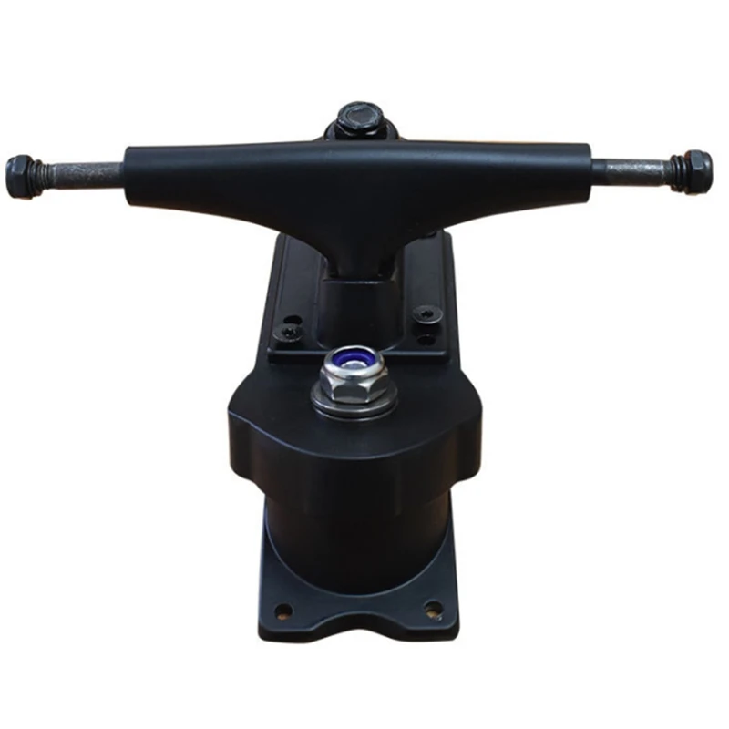 Surf Skate Trucks Alloy 7Inch Land Surfboard Skateboard Bracket Base C7 Bridge Spring Bracket with 5.25in Bracket Black