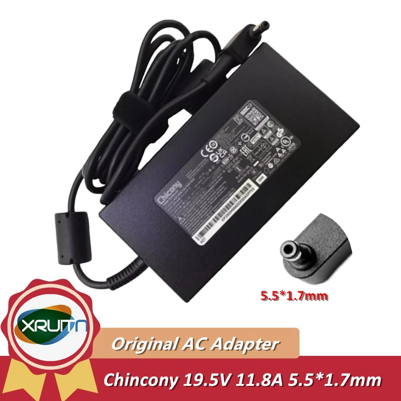 

A17-230P1A Genuine Chicony 19.5V 11.8A 230W Laptop AC Adapter Charger For Acer N17C1 N1812 N18W3 N20C1 NITRO 5 AN517-41 PREDATOR