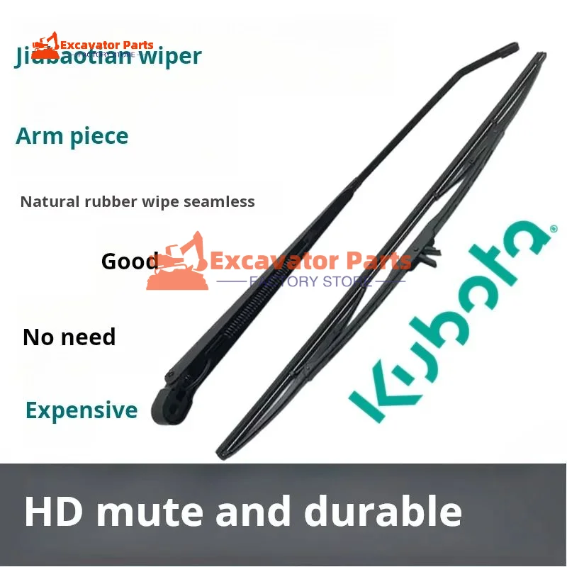 For Kubota KX KX135 155-5 161 163 165 175-5 Wiper arm blade wiper blade Excavator Parts