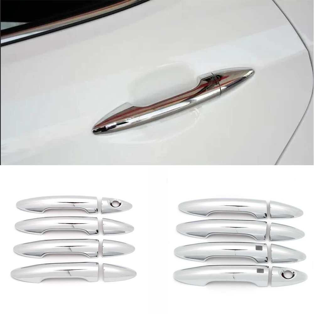 

For KIA Rio 3 Rio3 K2 2011-2016 ABS chrome Car Door Handle Cover decoration Trim Stickers Styling Accessories