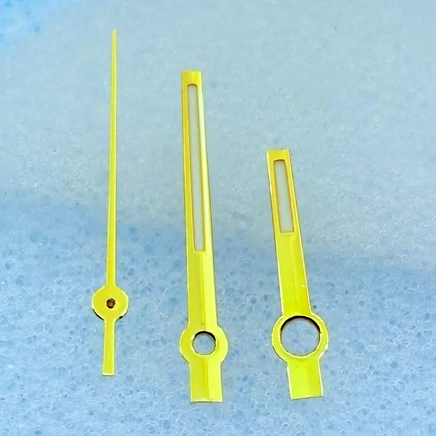 Aiguilles de montre, pointeur lumineux de nuit vert, aiguilles Datejust pour pièce de rechange NH35/NH36