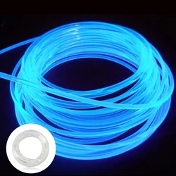 High quality  PMMA Side Glow Fiber Optic cable Dia 8.0mm plastic Fibers for Lighting  for Fiber Optic Light Light DIY decoration