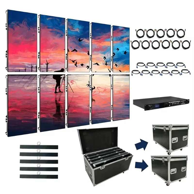 Outdoor Waterproof P2.5 P3 P4 P5 P6 Advertising Led Screen Large Stand Digital Billboard Outdoor Led Display