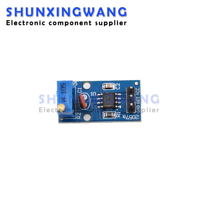 DC 5V 12V NE555 Adjustable Resistance Frequency Pulse Generator Module Single Channel Output for Arduino Smart Car