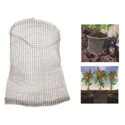 Stainless Steel Metal Mesh Bags Flower And Plant Root Bites Woven Insect Mesh Bags Stainless Steel Woven Mesh Bags Pot 60*60cm