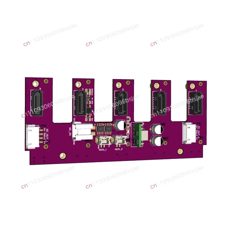 Complete NAS Chassis Board Kit Includes Board and Cables